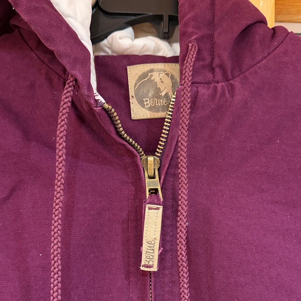 Women's Purple Utility Jacket - Picture 3 of 6